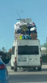 Tehlikeli taşımacılık ve yolculuklar kamerada