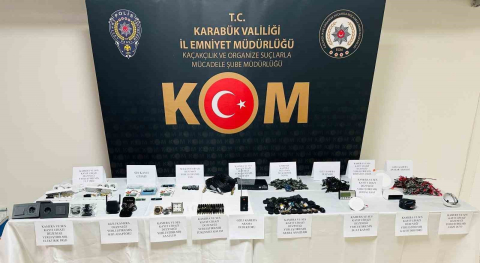 Casus kamera ile Karabük’ten Türkiye’yi izleyip, 55 bin görüntü toplamış