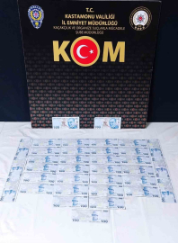 Kastamonu’da sahte para operasyonu: 2 gözaltı