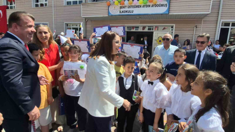 Bartın’da karne günü heyecanı