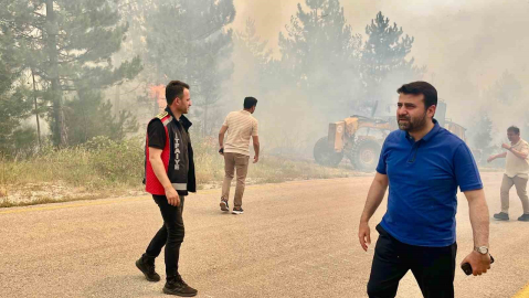 AK Parti Karabük Milletvekili Şahin "Bu, Karabük tarihinin en büyük yangını"