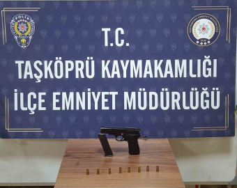 Kastamonu’da 3 adet tabanca ele geçirildi: 3 şüpheli hakkında işlem başlatıldı