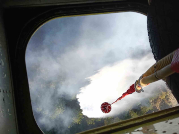 Karabük’te orman yangını