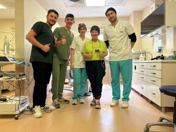 Karabük’te 16 yaşındaki hastaya doğal diş nakli yapıldı