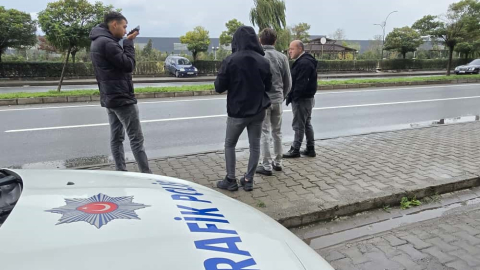 Ereğli’de kaza faciadan dönüldü