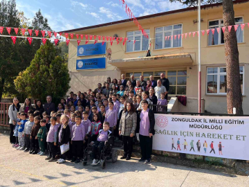 Öğrencilere sağlıklı yaşam eğitimi verildi