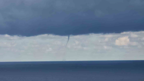 Zonguldak açıklarında art arda hortumlar görüldü