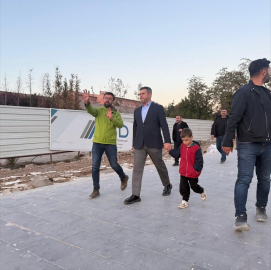 Başkan Çetinkaya, caddelerdeki çalışmaları yakından takip ediyor