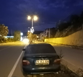 Kazaya karışan sürücü 2.28 promil alkollü çıktı