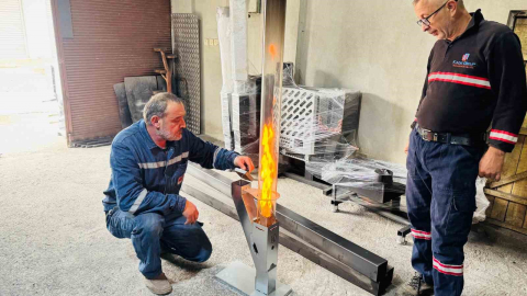 Alaplı’da üretilen pelet sobalar dünya pazarında