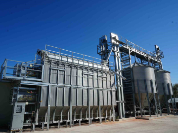 KUZKA’nın desteğiyle kurulan mısır kurutma tesisi ile çiftçiler ürünlerini değerinde satabilecek