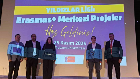 KBÜ, Trabzon’daki Erasmus+ Merkezi Projeler Toplantısında yer aldı