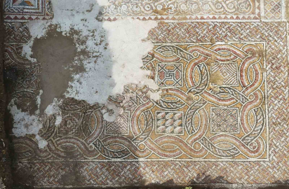 Hadrianopolis’te saray kompleksi ortaya çıktı: 4. yüzyıla ait eşsiz mozaikler bulundu