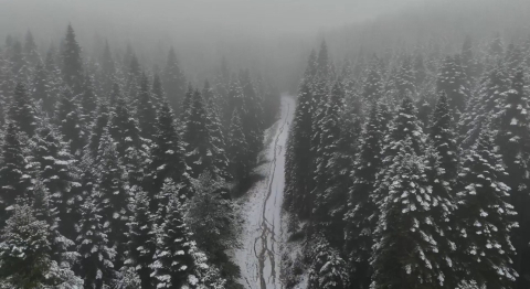 Karabük’ün yüksek kesimleri beyaza büründü