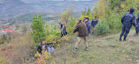 Defne toplarken kaybolan kadının cansız bedeni bulundu: O anlar İHA kameralarına yansıdı