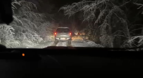 Karabük’ün yüksek kesimlerinde kar kalınlığı 40 santimetreye ulaştı