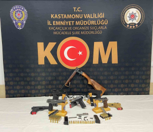 Kastamonu’da kaçak silah operasyonu: 1 tutuklama