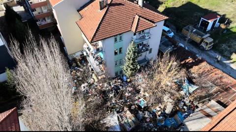 Böyle çöp ev görülmedi