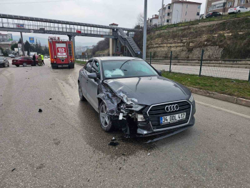 Karabük’teki kazalarda 2 kişi yaralandı
