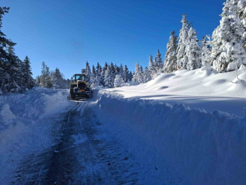 Kastamonu’da kapalı köy yolu sayısı 377’ye düştü