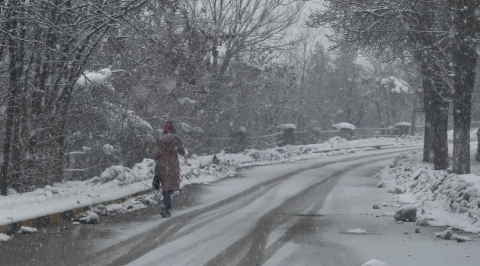 Karabük’te eğitim-öğretime kar engeli