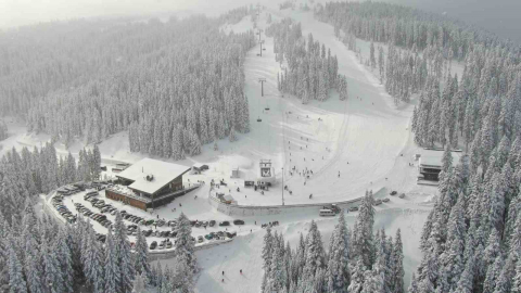 Ilgaz Dağı’nda yarıyıl tatili coşkusu