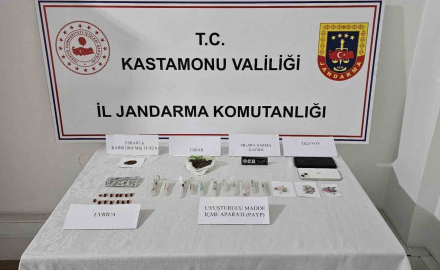 Kastamonu’da uyuşturucu operasyonu: 4 tutuklama