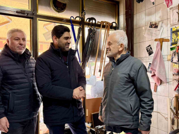 AK Parti teşkilatından esnaf ziyareti