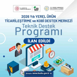 KUZKA’nın KOBİ ve yerel ürün ticarileştirme rekabetini arttıracak programı ilan edildi