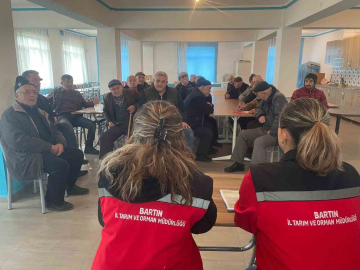 Akpınar köyünde üreticinin talepleri dinlendi