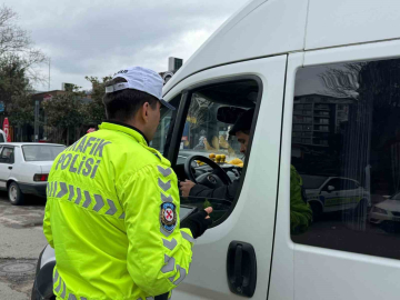 Zonguldak’ta ticari araçlara sıkı denetim