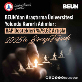 BEUN’da BAP destekleri yüzde 79,62 artışla 2025’te zirveye taşındı