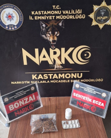 Kastamonu’da uyuşturucu operasyonu