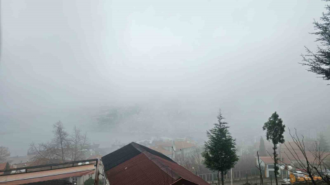 Zonguldak’ta sis etkili oldu