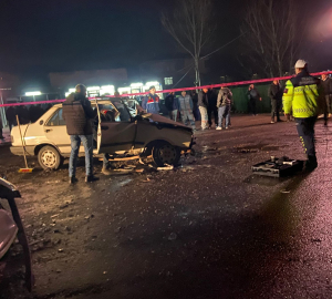 Zonguldak’ta işçi servisi otomobille çarpıştı: 6 yaralı