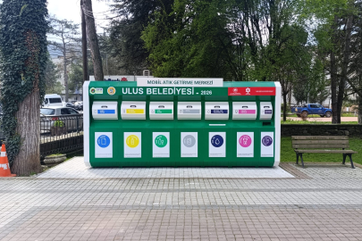 Ulus Belediyesi’nden Gelecek Nesillere Temiz Bir Çevre: Mobil Atık Getirme Merkezi Hizmete Girdi