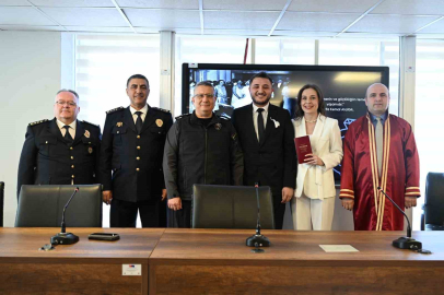 Polis Günü’nde çifte mutluluk, Müberra ve Fatih çifti dünyaevine girdi