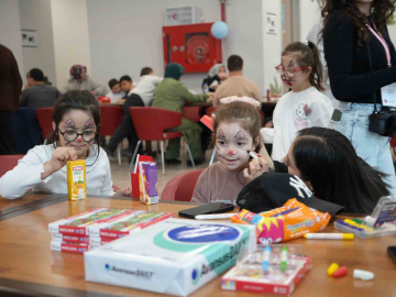 Özel bireyler kendileri için düzenlenen etkinlikte doyasıya eğlendi