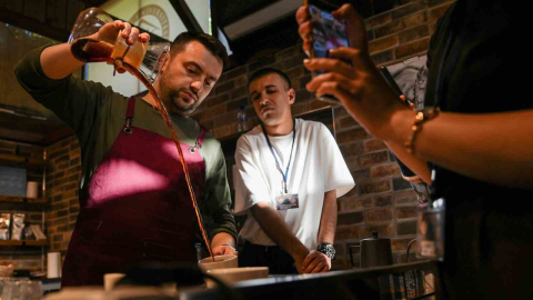 KBÜ’de "Çekirdekten Geleceğe" barista akademisi düzenlendi