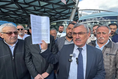 Karabük’te minibüs esnafından "haksız rekabet" tepkisi
