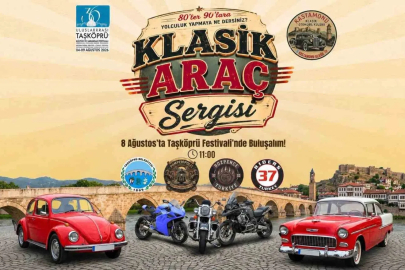 Taşköprü Uluslararası Kültür ve Sarımsak Festivali’nde klasik araç sergisi düzenlenecek
