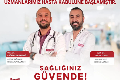 Karadeniz Ereğli’de hekim kadrosu güçleniyor
