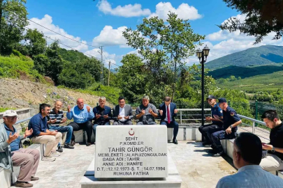 Şehit Tahir Güngör, Şahadetinin 32. Yılında Dualarla Anıldı
