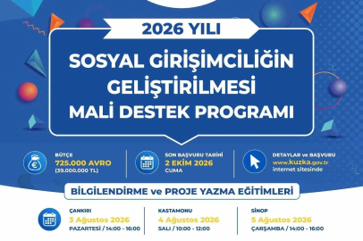 Sosyal girişimcilik programı için bilgilendirme ve eğitim toplantıları başlıyor
