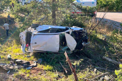Kastamonu’da otomobil şarampole yuvarlandı: 5 yaralı
