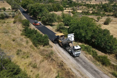 Kastamonu’da köy yolları sıcak asfaltla buluşturuluyor
