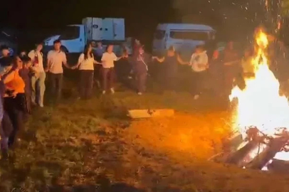 Kamp ateşi adrenalin ve macera tutkunları için yandı
