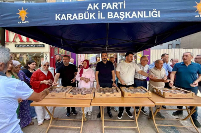AK Parti’den vatandaşlara lokma ikramı
