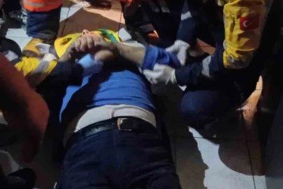 Asansör 3 kat aşağıya düştü: 1 yaralı
